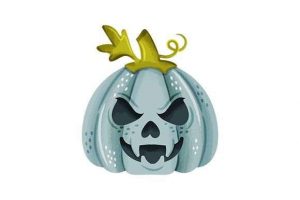 15032024CF06.jpg Teal Halloween Pumpkin