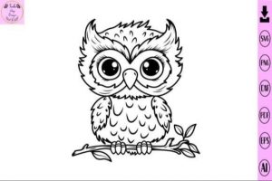 15032024CF18.jpg Baby Owl Svg Animal Svg