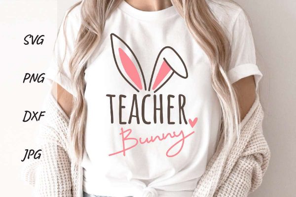 15032024CF95.jpg Hoppy Teacher Easter Svg Sublimation Png