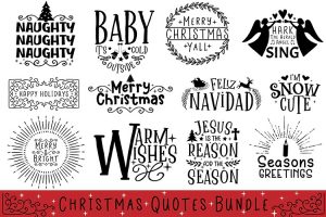 Christmas Quotes Bundle