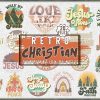Retro Christian Faith Sublimation Bundle