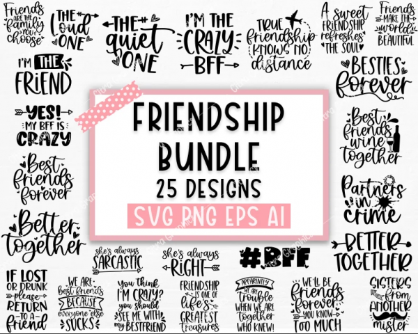 4042023CF106.png Friendship Svg Bundle, Friends Svg, Best Friends Svg, Friendship svg, Svg files for cricut, Funny friends svg, Friendship quotes, Silhouette