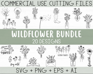 4042023CF113.png Wildflower svg, flower svg, floral svg, wildflower svg bundle, wildflower quote svg, wildflower clipart