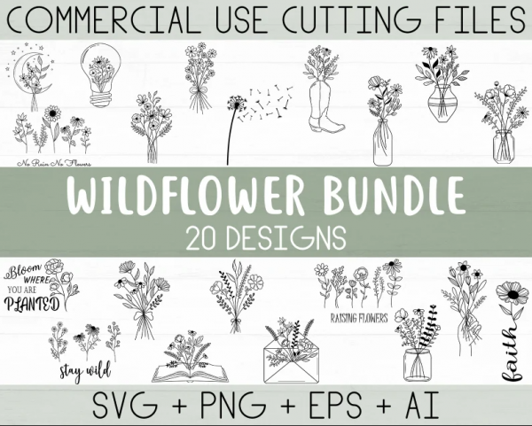 4042023CF113.png Wildflower svg, flower svg, floral svg, wildflower svg bundle, wildflower quote svg, wildflower clipart