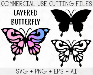 4042023CF119.png Butterfly SVG, Butterfly Bundle SVG Files, Butterfly SVG Layered, Butterfly Files for Cricut, Butterfly Clipart, Butterflies Svg