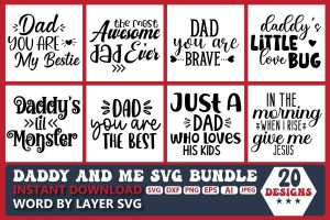 4042023CF144.jpg Daddy and Me SVG Bundle Vol.2