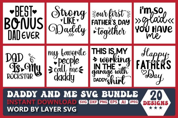 4042023CF147.jpg Daddy and Me SVG Bundle