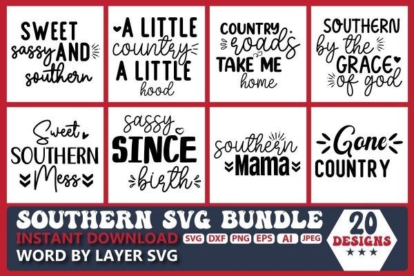Southern SVG Bundle