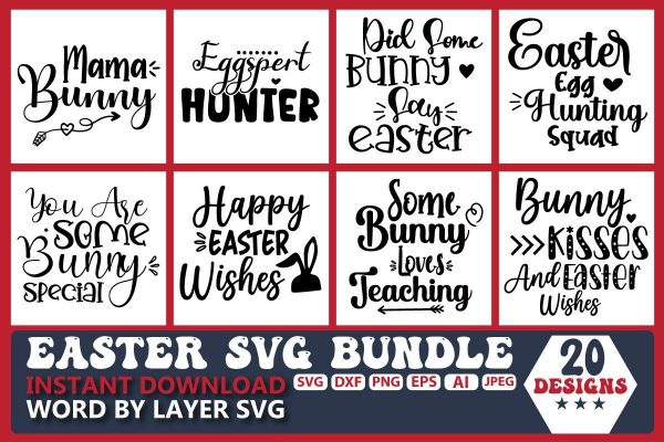 Easter SVG Bundle Vol.7