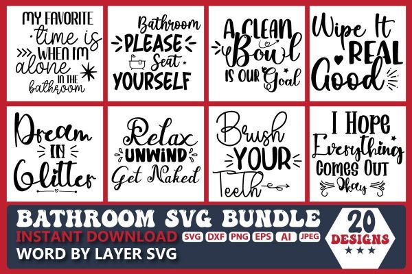 4042023CF160.jpg Bathroom SVG Bundle Vol.2
