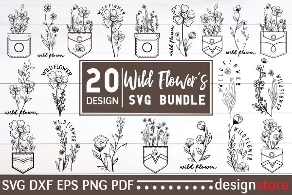 4042023CF21.jpg Wildflowers SVG Bundle