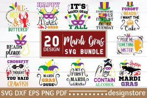 Mardi Gras SVG Bundle
