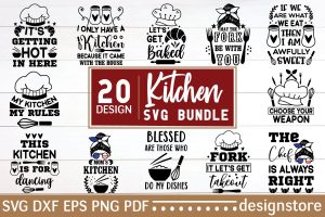 Kitchen SVG Bundle