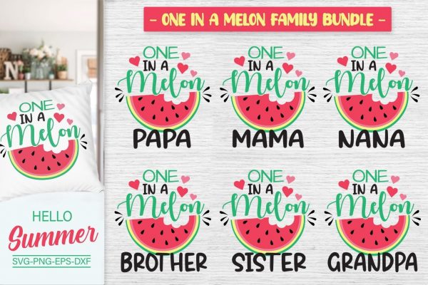 4042023CF46.jpg One in a Melon Family Bundle Svg