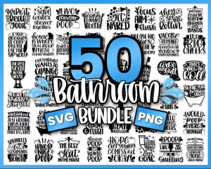 4042023CF65.png Bathroom Svg Bundle, Bathroom Signs Svg Cut Files, Cricut svg